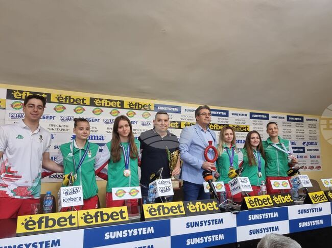 Ръководството на Българската федерация по фехтовка отчете успешни последни седмици, в които родните състезатели завоюваха редица медали