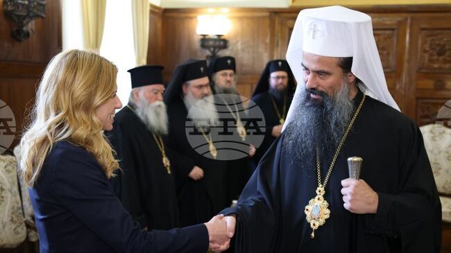 Председателят на Народното събрание Михаела Доцова се срещна с българския патриарх и Софийски митрополит Даниил