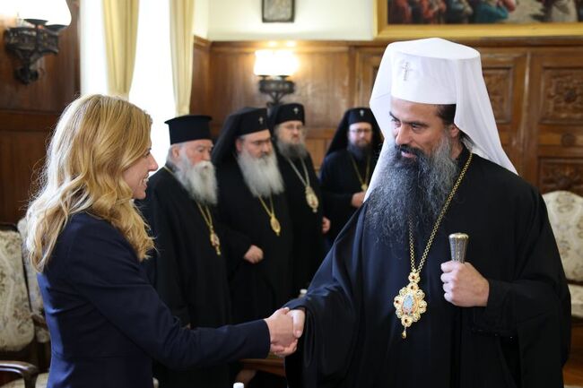 Председателят на Народното събрание Михаела Доцова се срещна с българския патриарх и Софийски митрополит Даниил