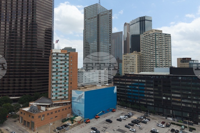 CORRECTION WCup Dallas Mural Soccer