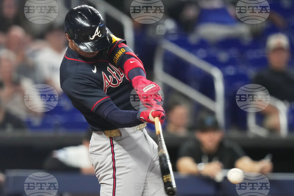 Braves Marlins Baseball