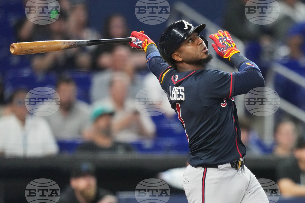 Braves Marlins Baseball