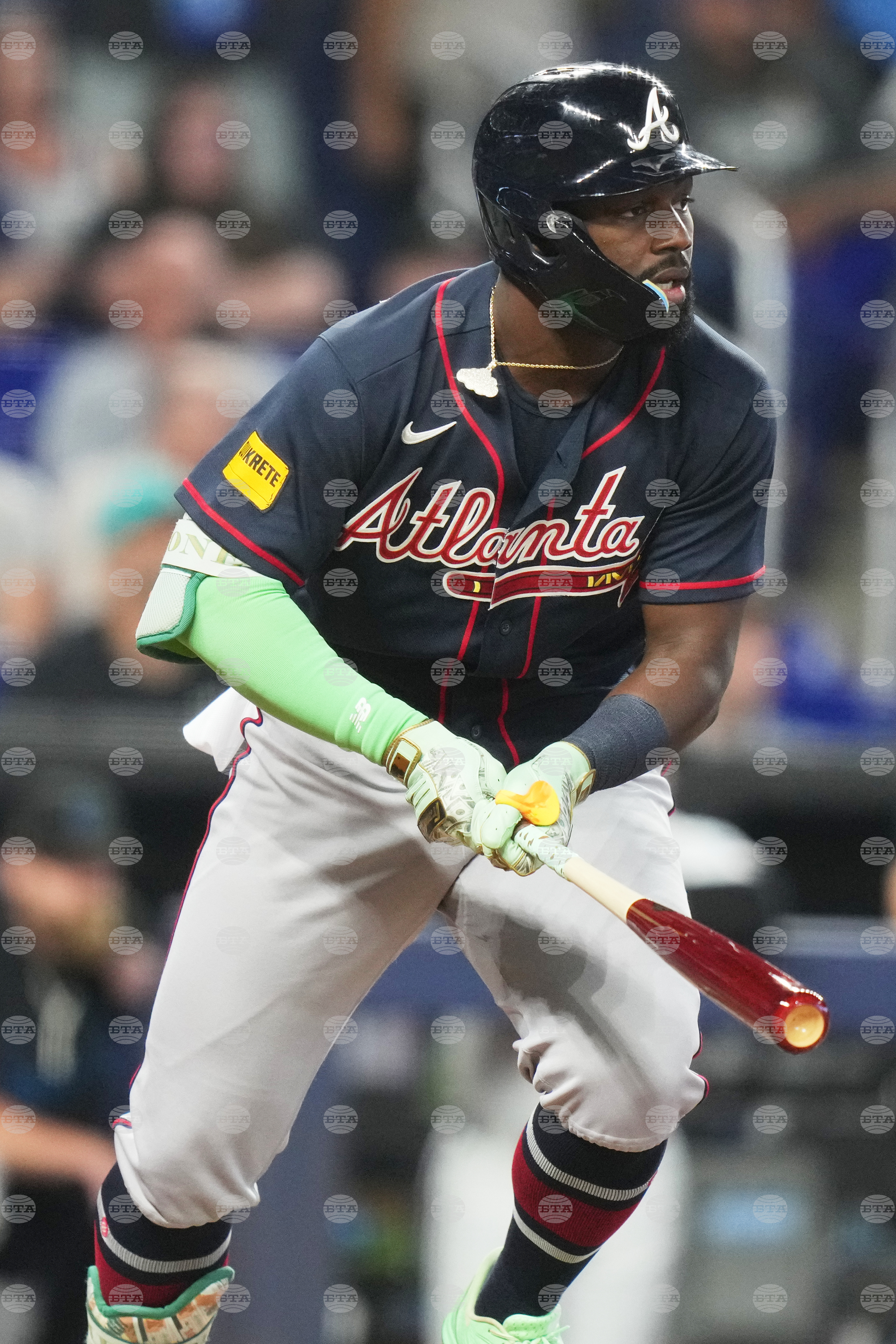 Braves Marlins Baseball