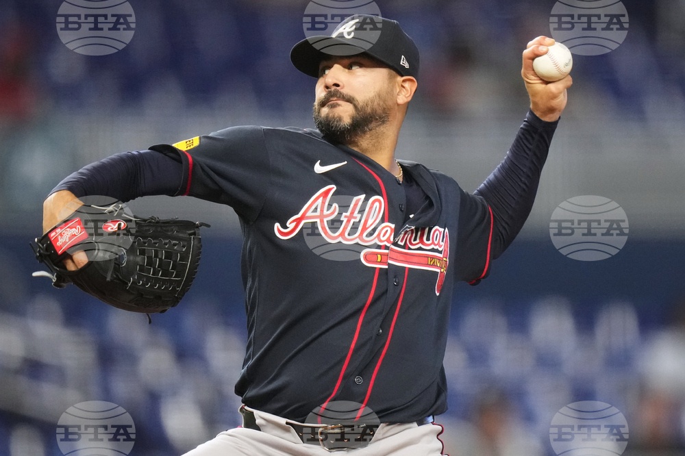 Braves Marlins Baseball