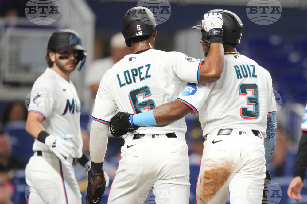 Braves Marlins Baseball
