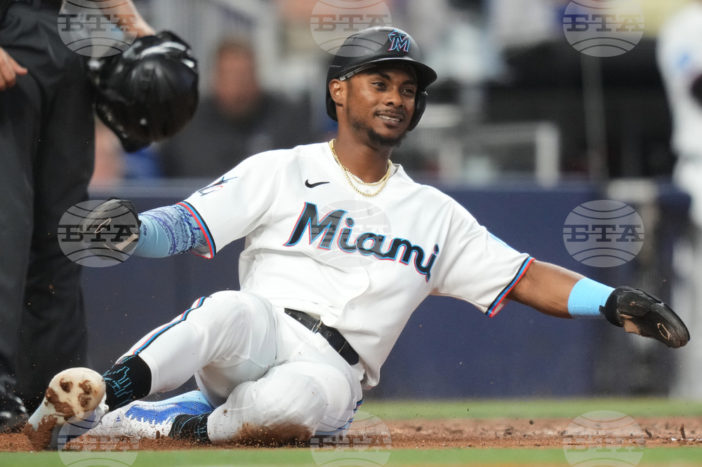 Braves Marlins Baseball