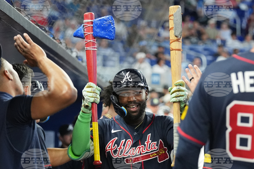 Braves Marlins Baseball