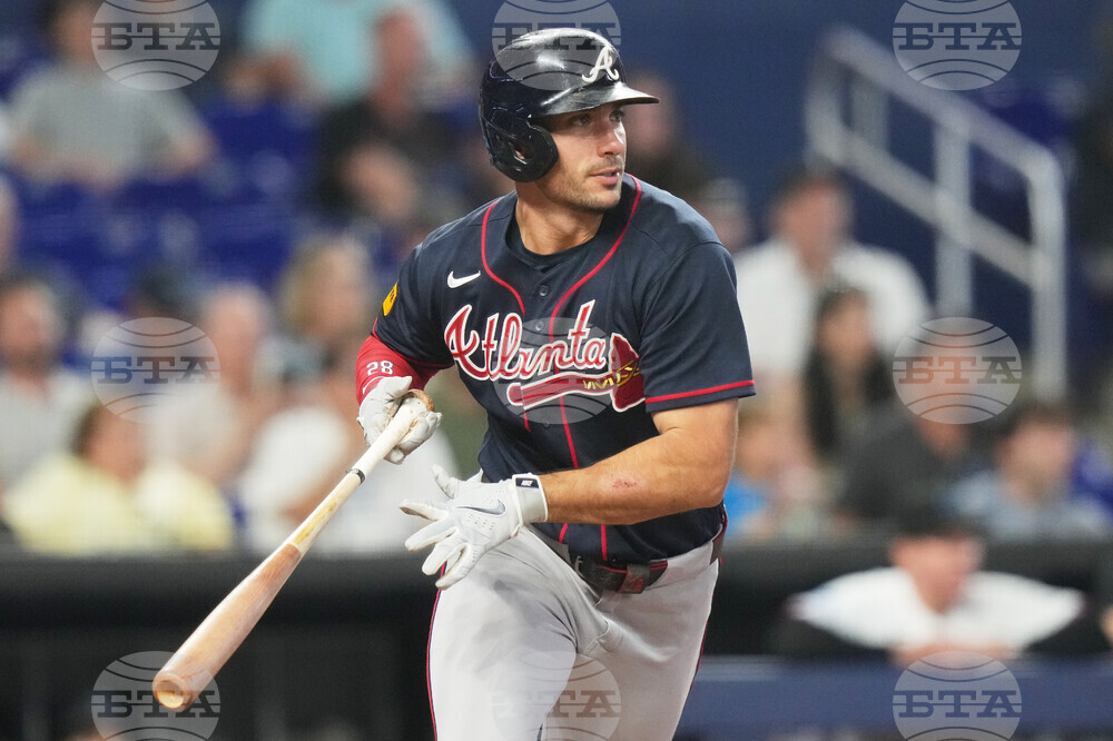 Braves Marlins Baseball