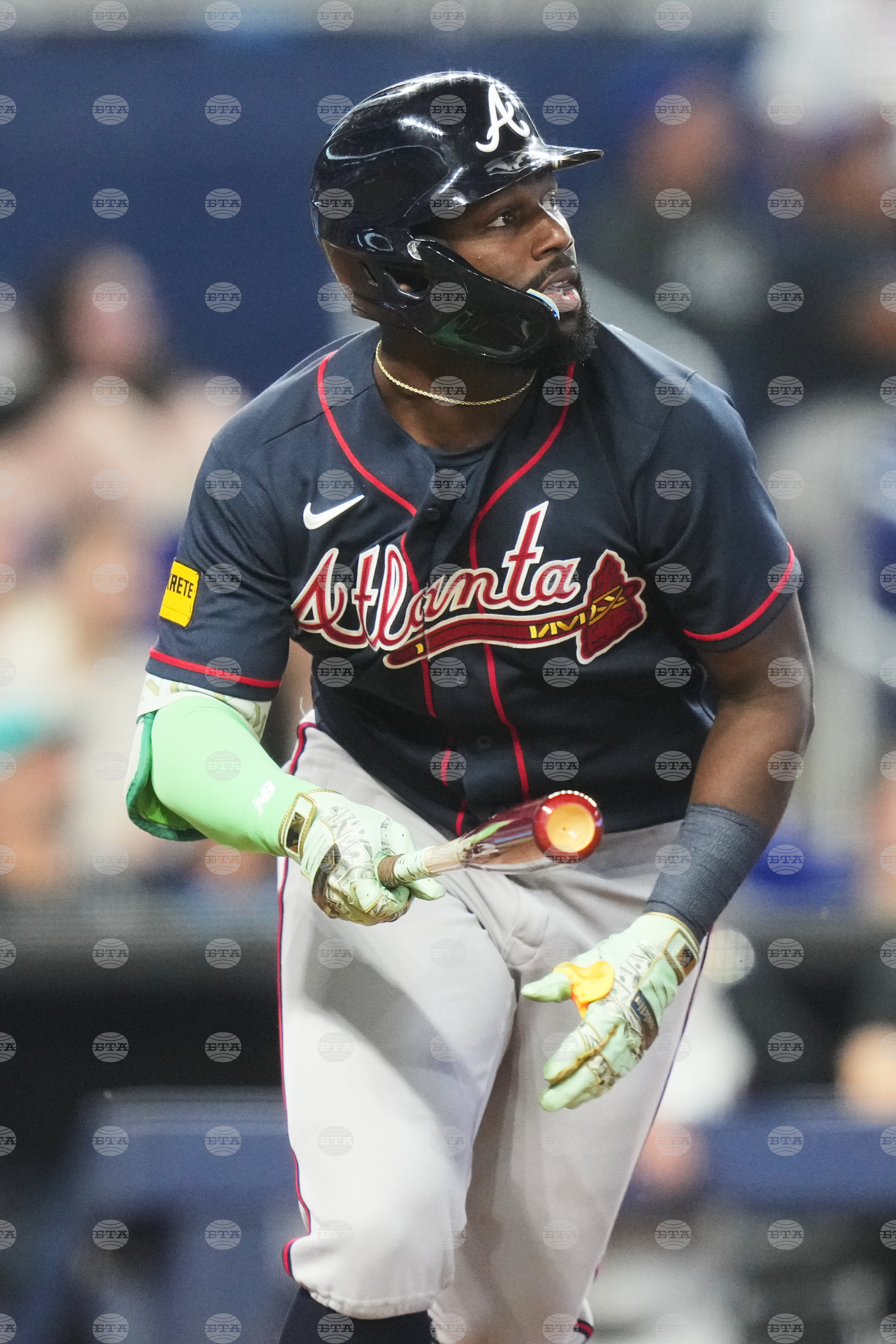 Braves Marlins Baseball