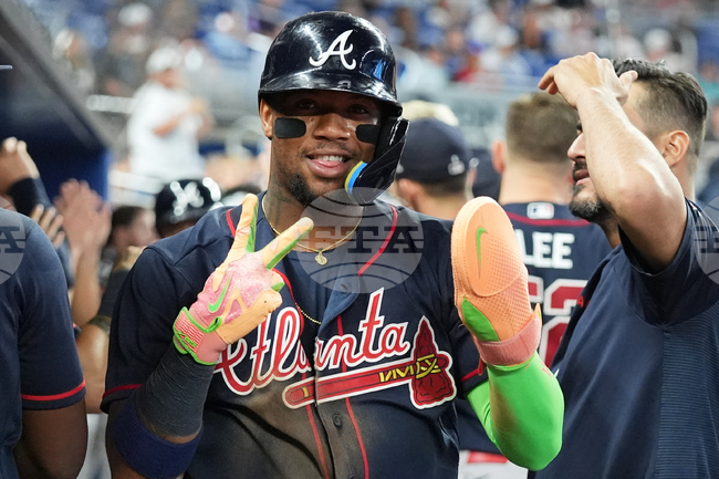 Braves Marlins Baseball