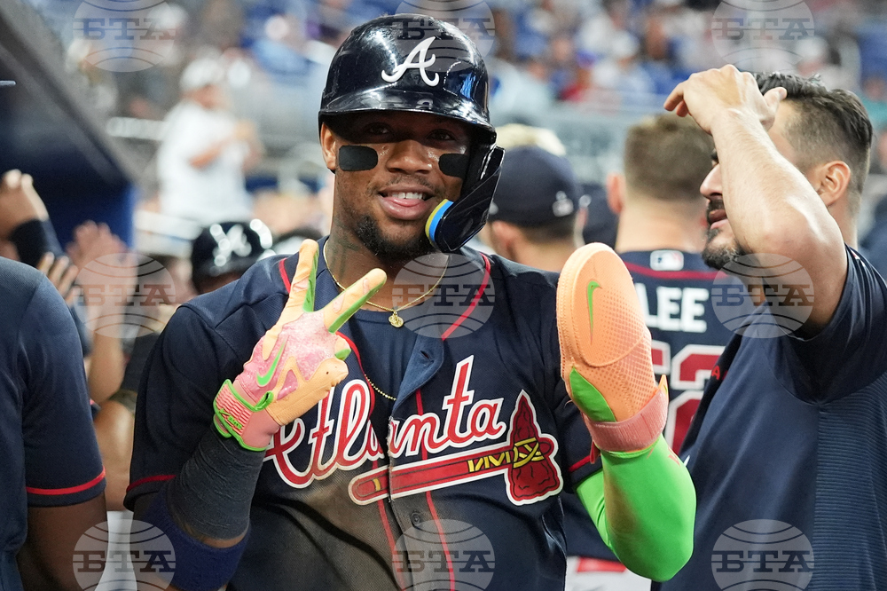 Braves Marlins Baseball