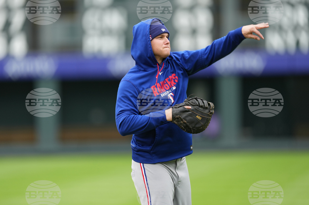 Rangers Rockies Baseball