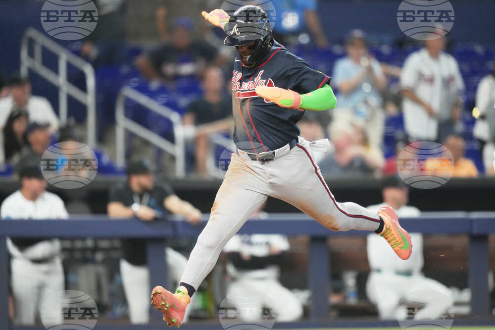 Braves Marlins Baseball