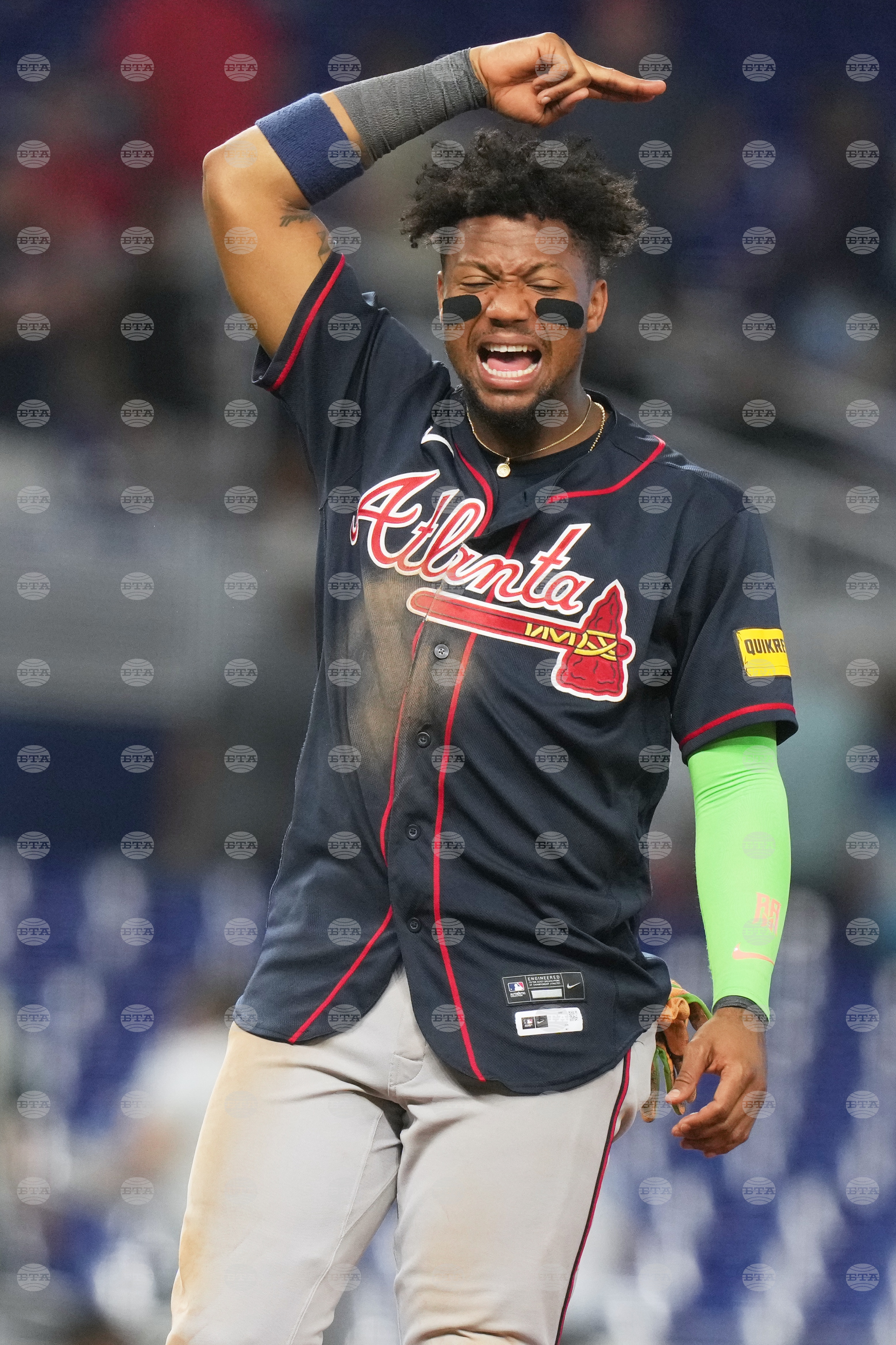 Braves Marlins Baseball