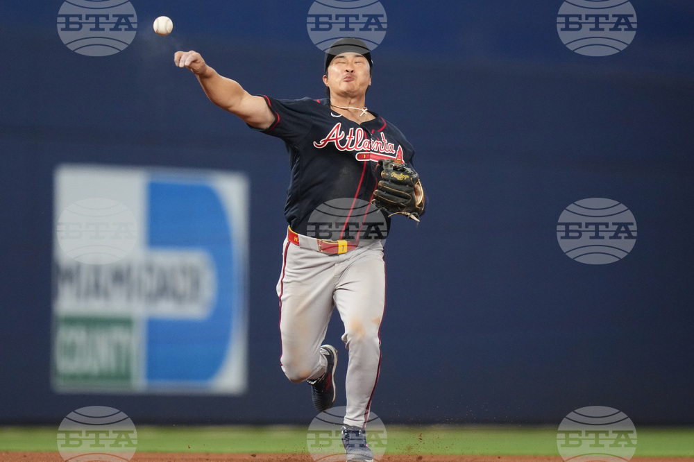 Braves Marlins Baseball