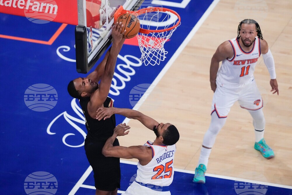 Cavaliers Knicks Basketball
