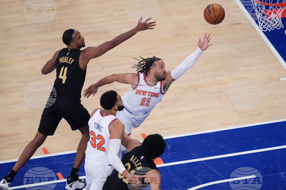 Cavaliers Knicks Basketball