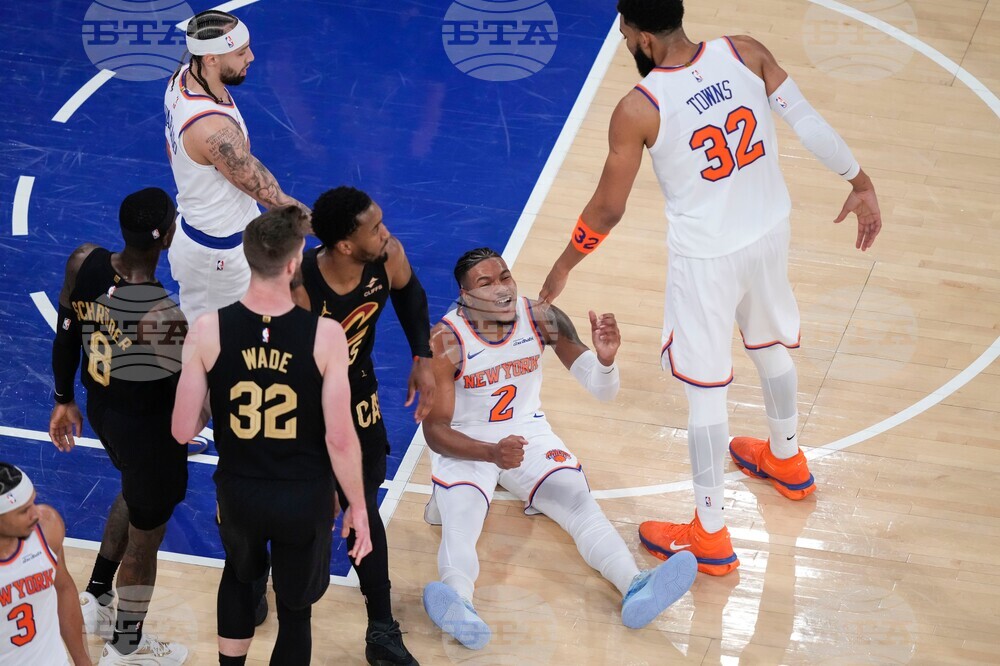 Cavaliers Knicks Basketball