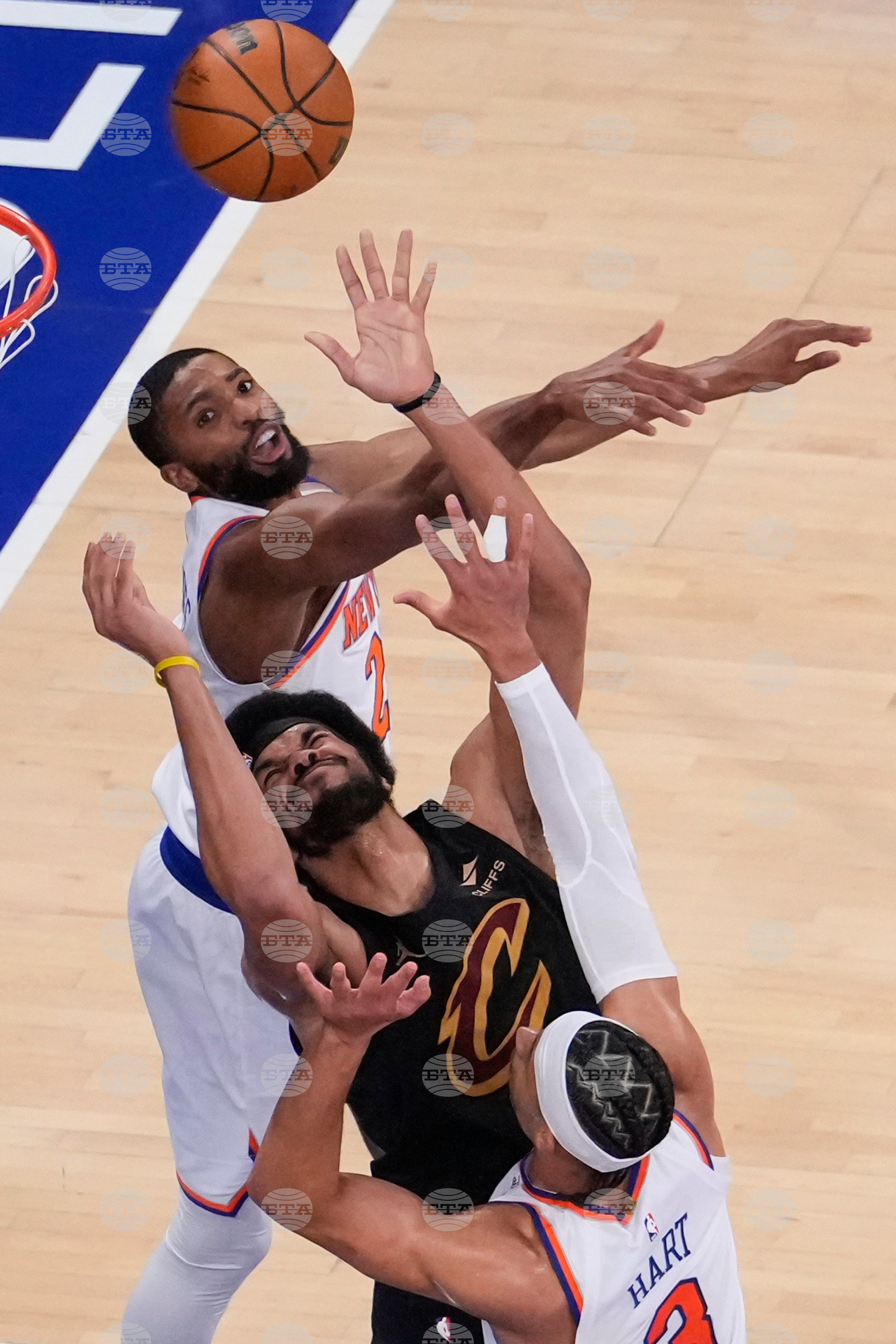 Cavaliers Knicks Basketball