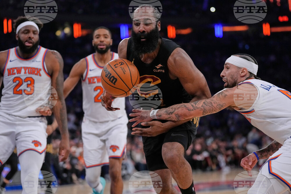 Cavaliers Knicks Basketball