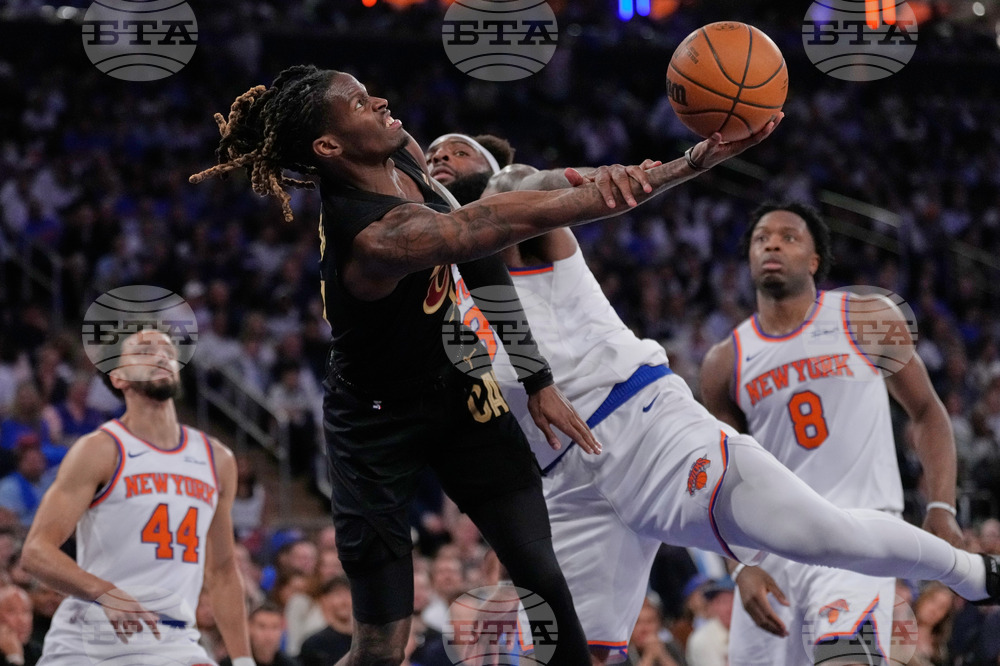 Cavaliers Knicks Basketball