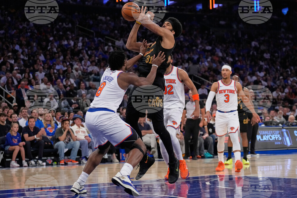 Cavaliers Knicks Basketball