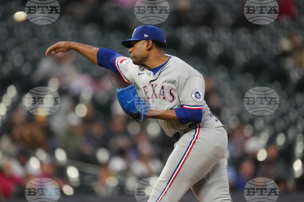 Rangers Rockies Baseball