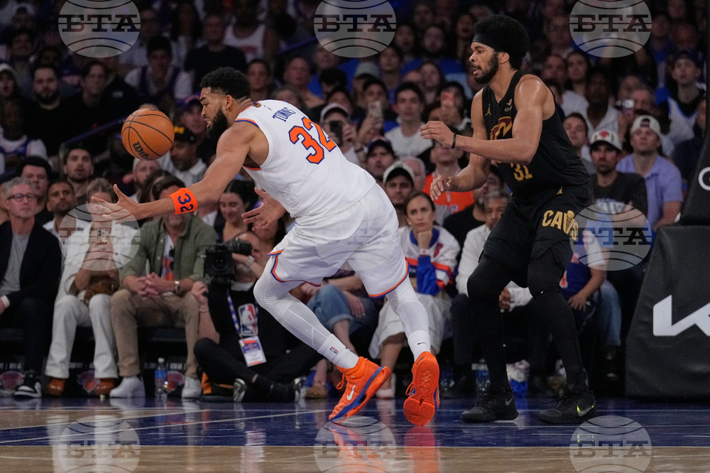 Cavaliers Knicks Basketball