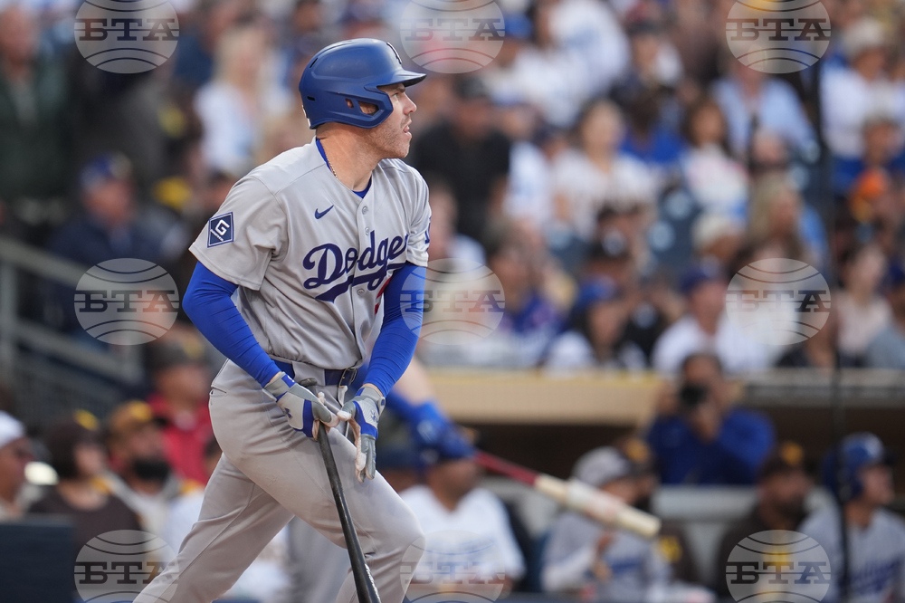 Dodgers Padres Baseball
