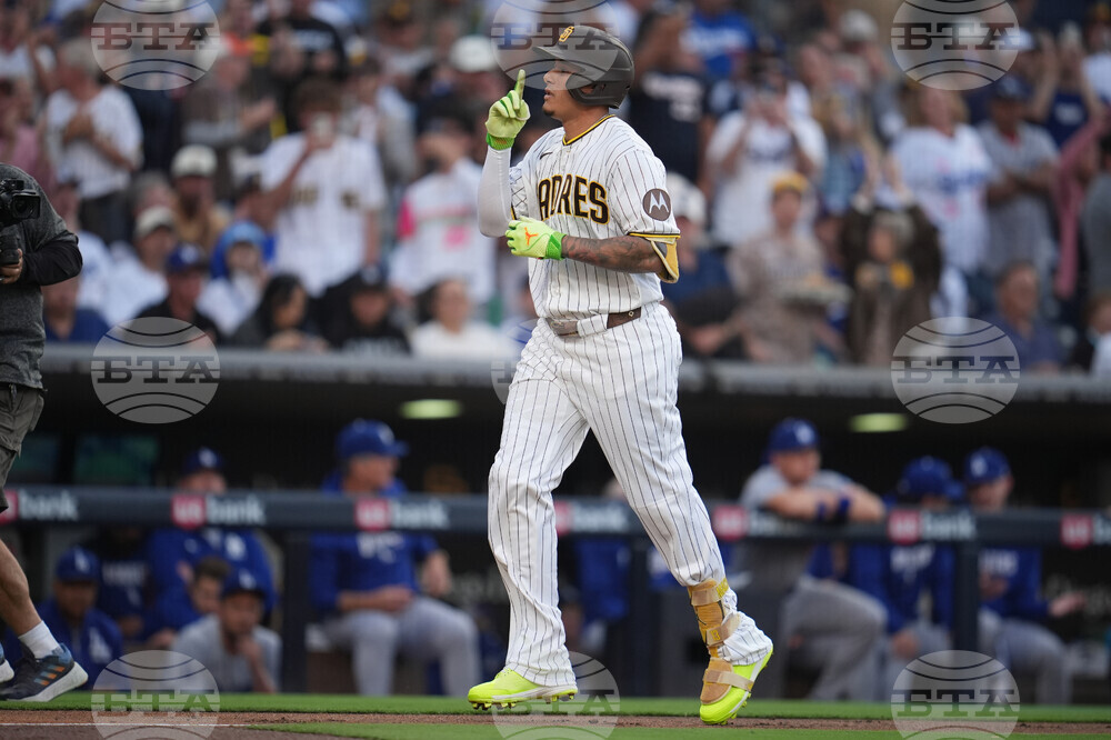 Dodgers Padres Baseball