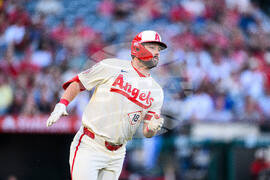 Athletics Angels Baseball