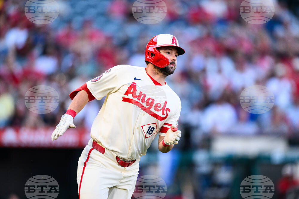 Athletics Angels Baseball