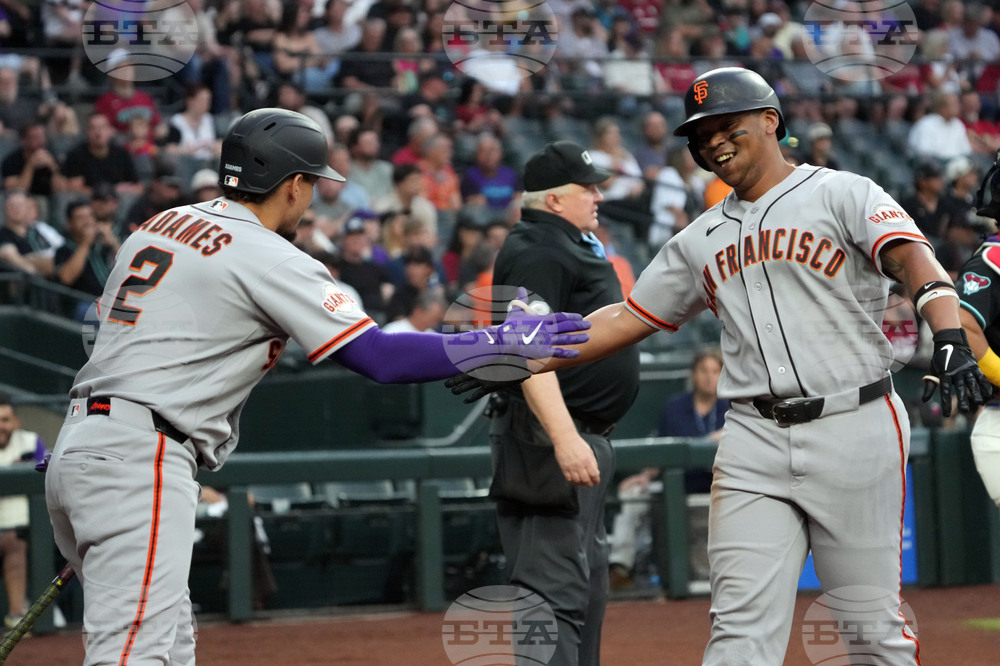 Giants Diamondbacks Baseball