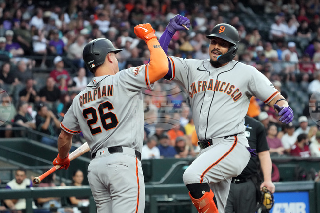 CORRECTION Giants Diamondbacks Baseball