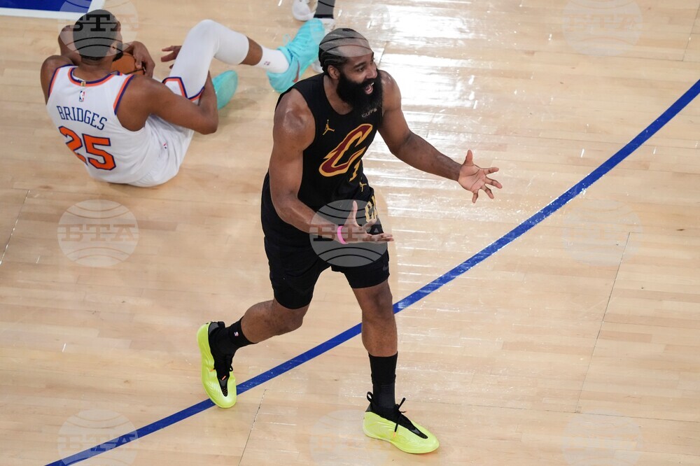Cavaliers Knicks Basketball