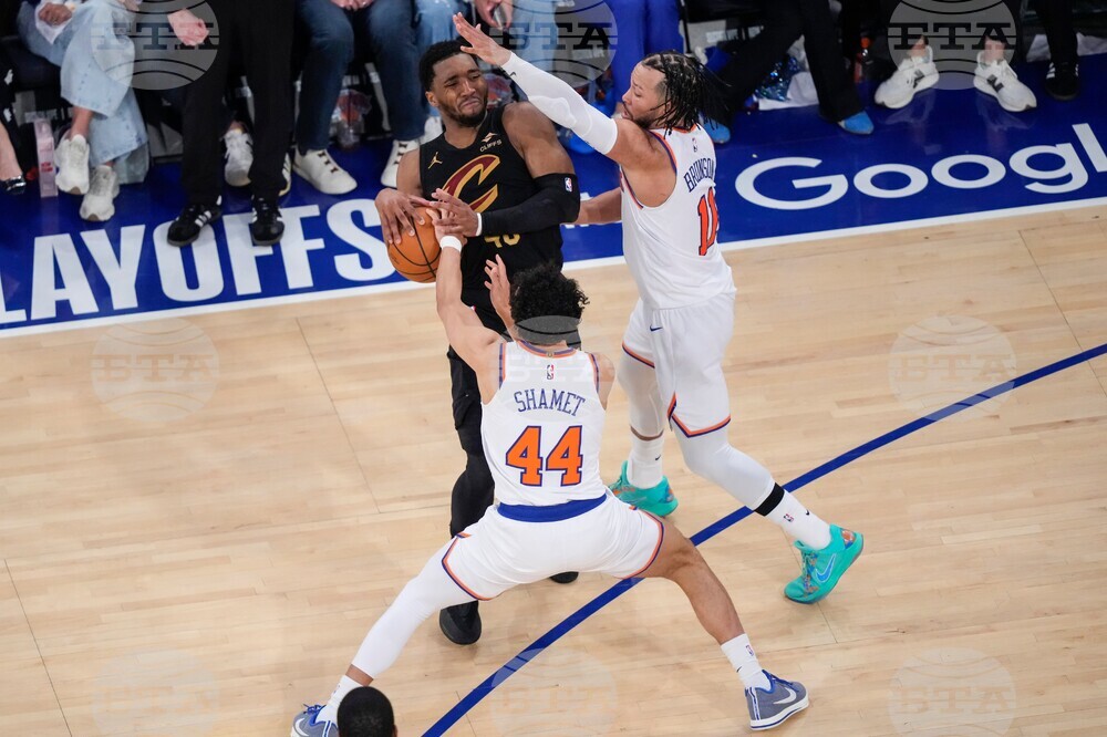Cavaliers Knicks Basketball