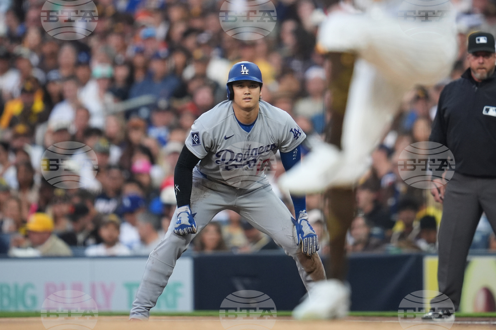 Dodgers Padres Baseball
