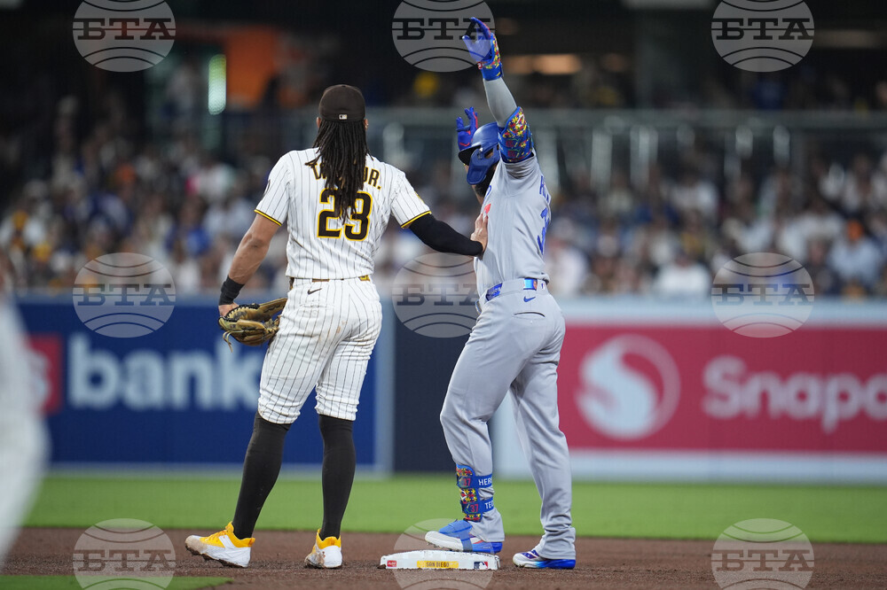 Dodgers Padres Baseball
