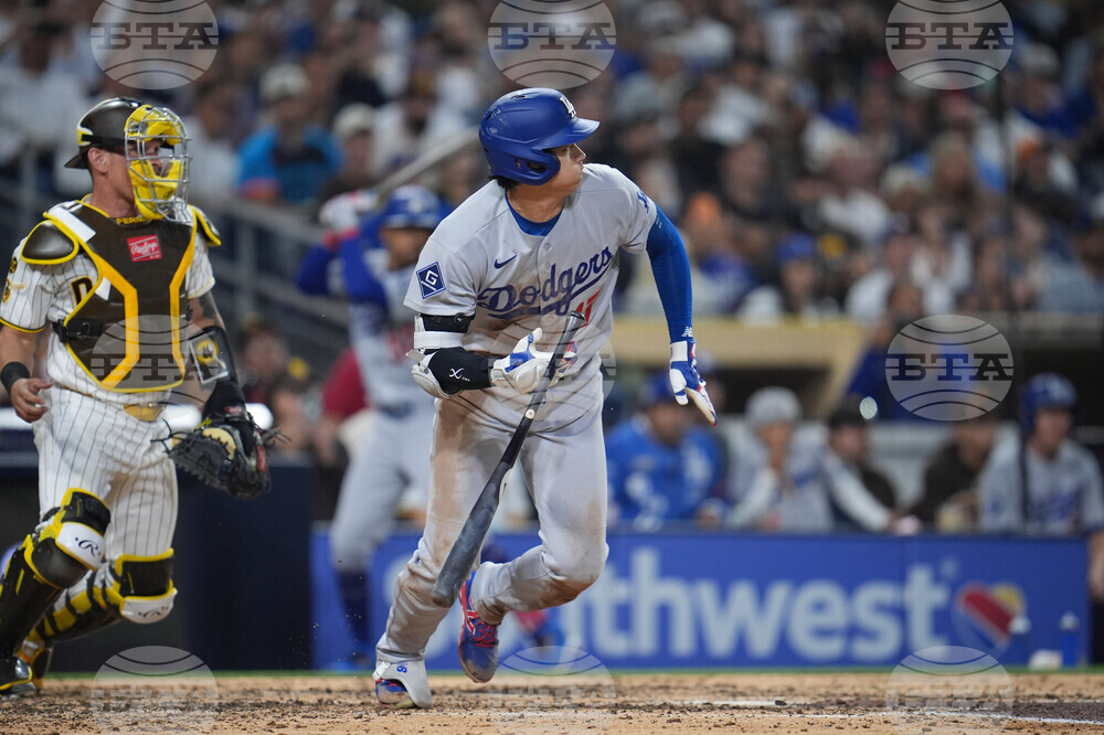 Dodgers Padres Baseball