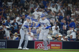 Dodgers Padres Baseball