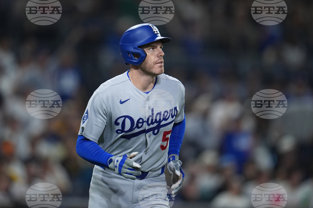 Dodgers Padres Baseball