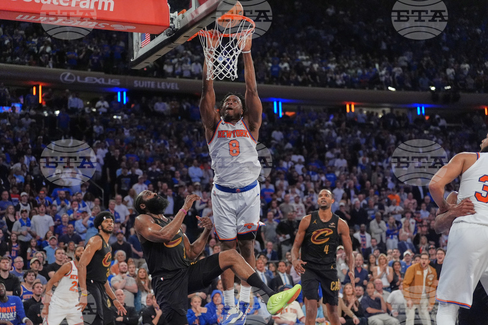 Cavaliers Knicks Basketball