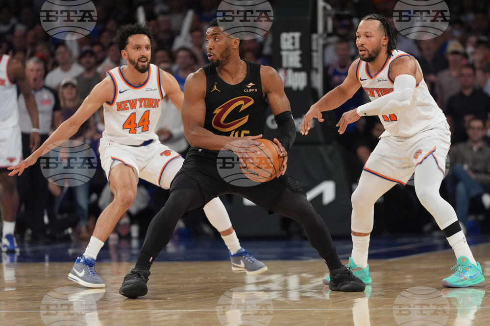 Cavaliers Knicks Basketball