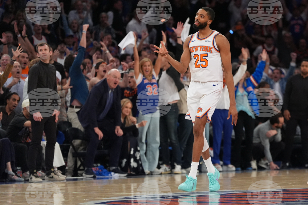 Cavaliers Knicks Basketball