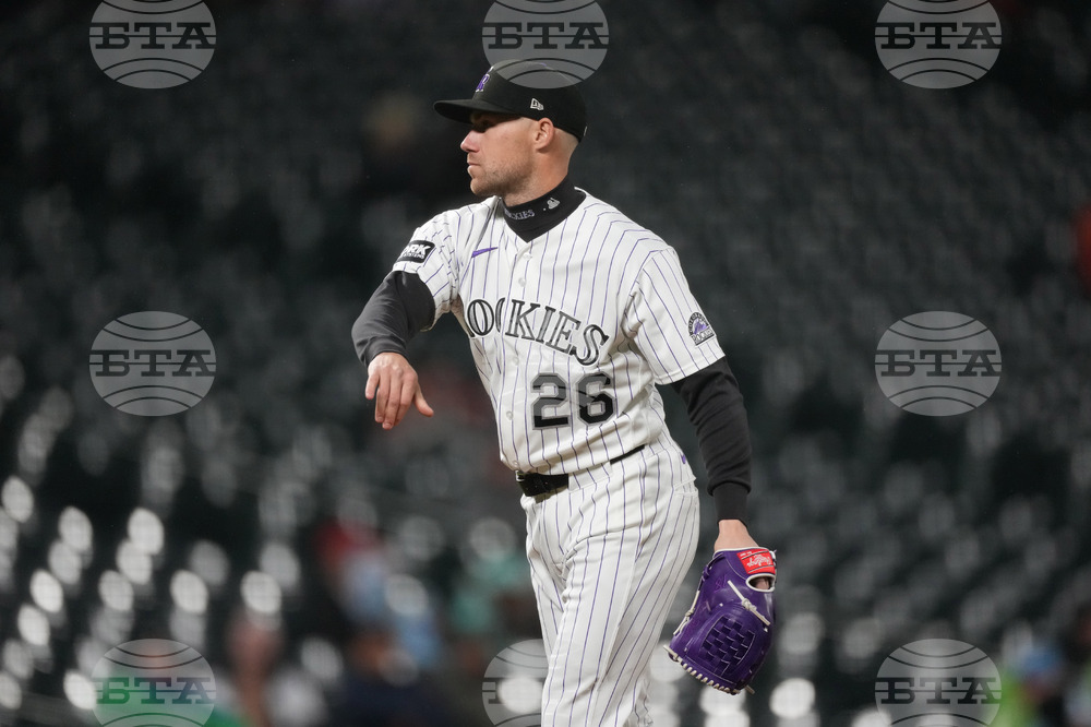 Rangers Rockies Baseball