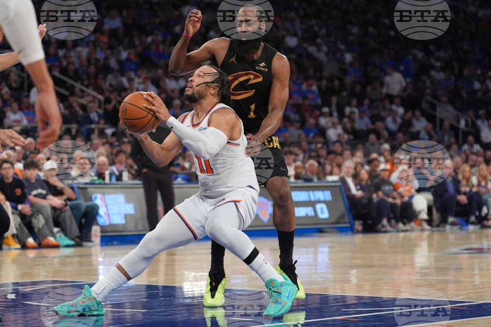 Cavaliers Knicks Basketball
