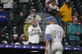 Rangers Rockies Baseball