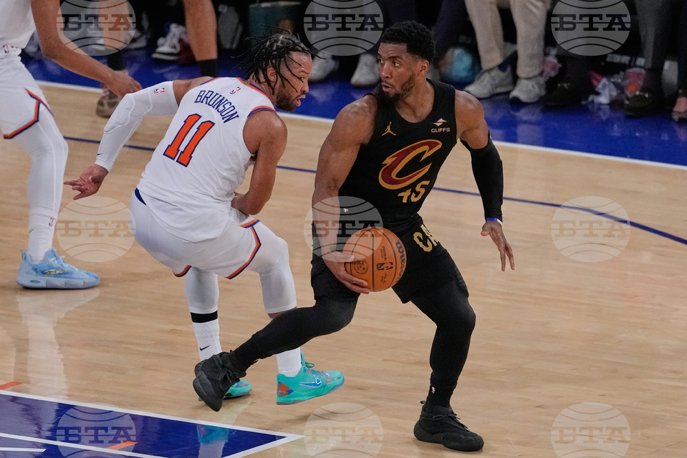 Cavaliers Knicks Basketball