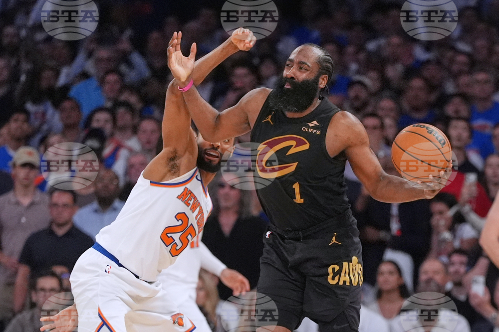 Cavaliers Knicks Basketball