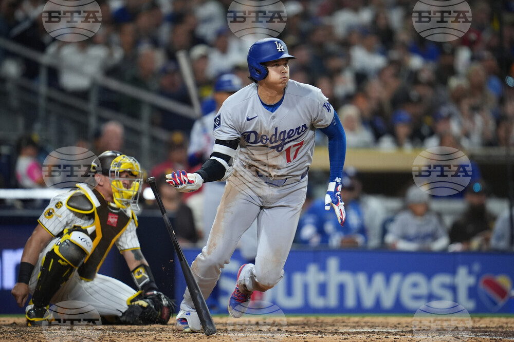 Dodgers Padres Baseball